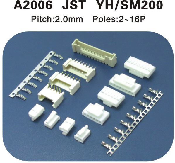 JST YH/SM200連（lián）接器（qì） A2006